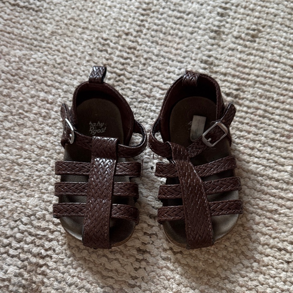 Brown Kids Sandals